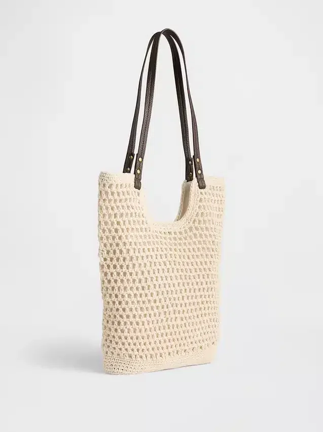 Heklet totebag