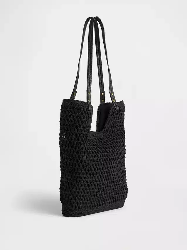 Heklet totebag