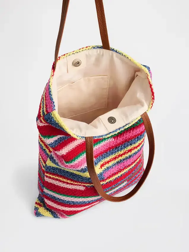 Heklet totebag