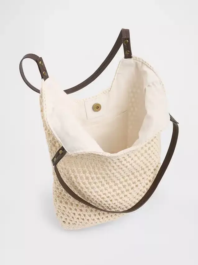 Heklet totebag