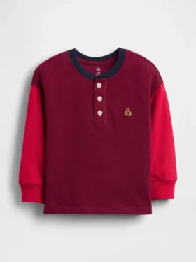 Henley-skjorte for Baby og Småbarn