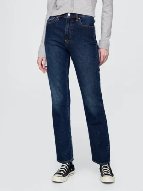 High Rise ’90S Slim Straight Jeans
