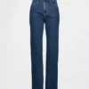 High Rise '90S Slim Straight Jeans