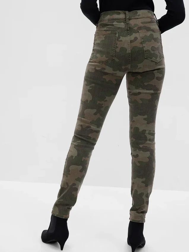 High Rise True Skinny-Jeans