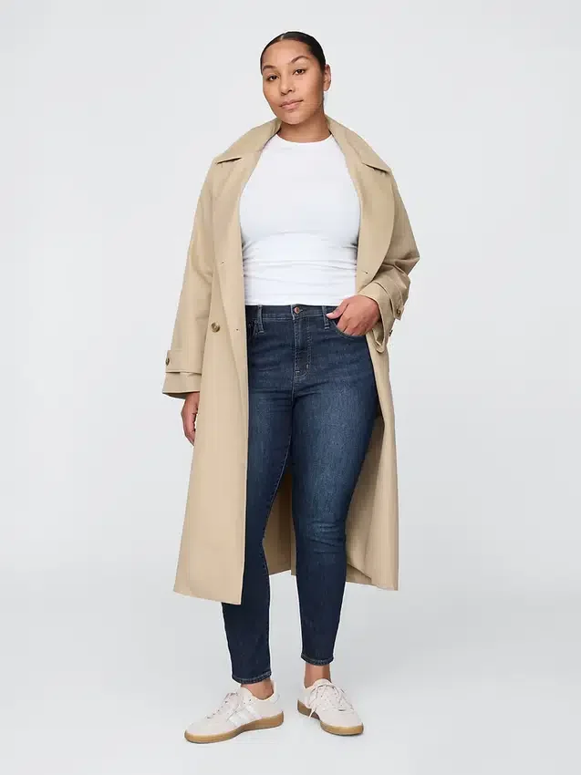 High Rise True Skinny-Jeans