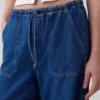 High Rise Ultrasoft Easy Barrel-Jeans