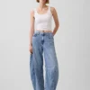 High Rise Ultrasoft Horseshoe-Jeans