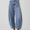 High Rise Ultrasoft Horseshoe-Jeans