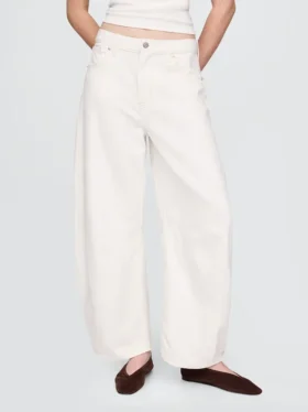 High Rise Ultrasoft Horseshoe-Jeans