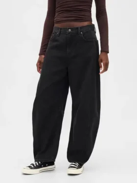 High Rise Ultrasoft Horseshoe-Jeans
