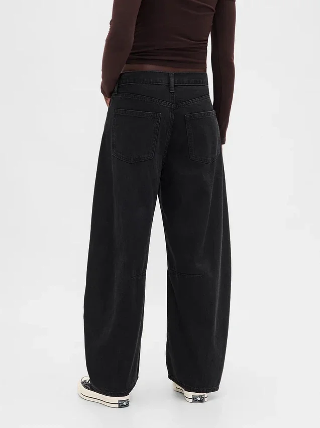 High Rise Ultrasoft Horseshoe-Jeans