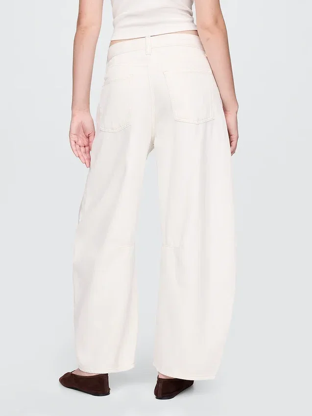 High Rise Ultrasoft Horseshoe-Jeans