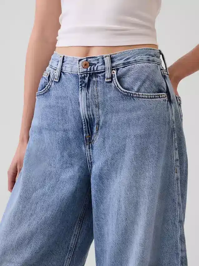 High Rise Ultrasoft Horseshoe-Jeans