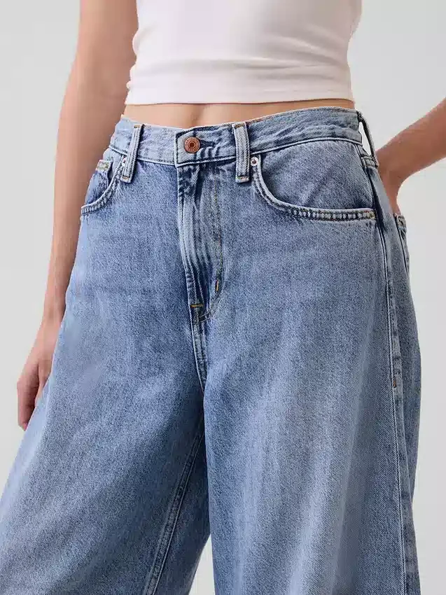 High Rise Ultrasoft Horseshoe-Jeans