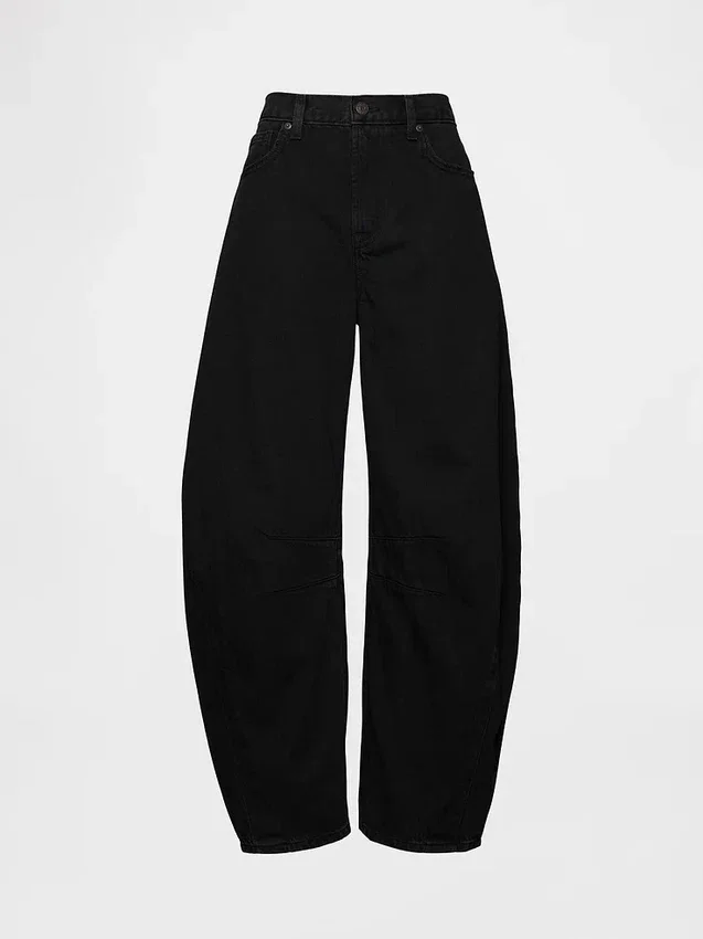High Rise Ultrasoft Horseshoe-Jeans
