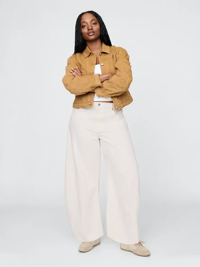High Rise Ultrasoft Horseshoe-Jeans