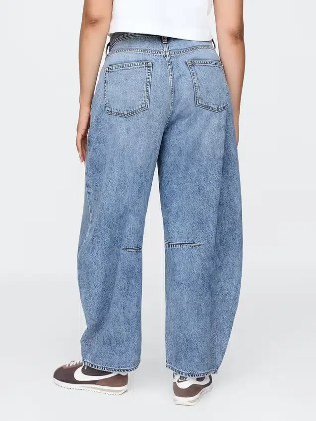 High Rise Ultrasoft Horseshoe-Jeans
