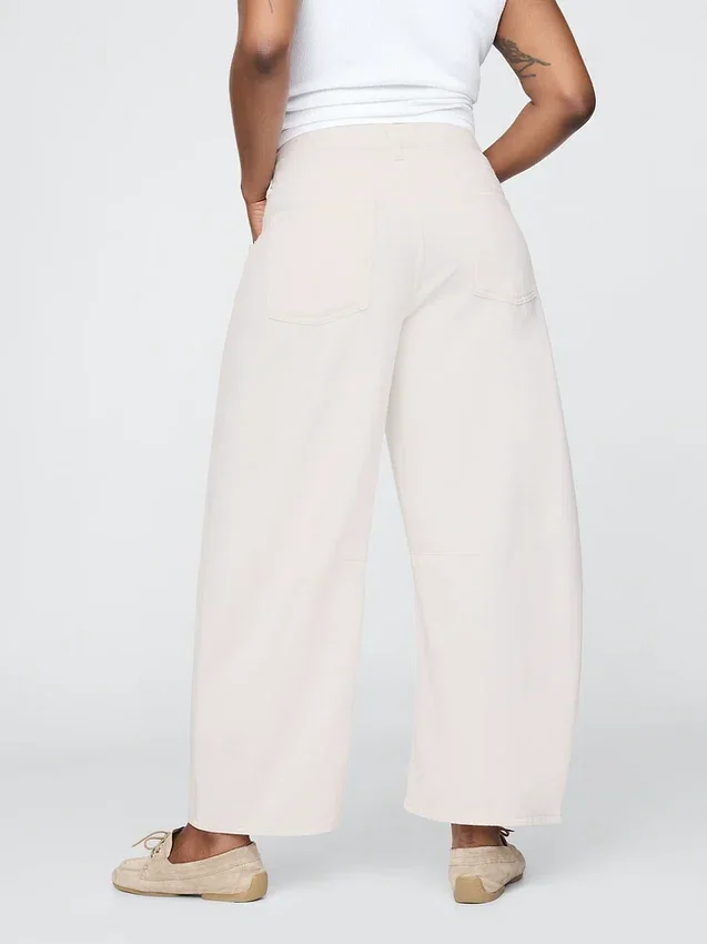 High Rise Ultrasoft Horseshoe-Jeans