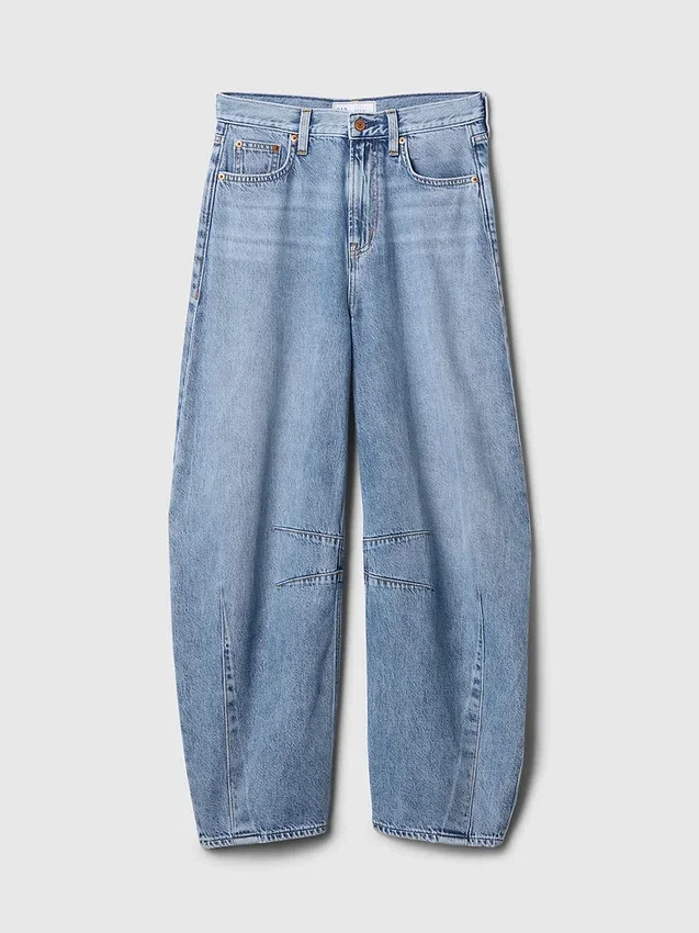 High Rise Ultrasoft Horseshoe-Jeans
