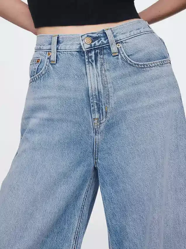 High Rise Ultrasoft Horseshoe-Jeans