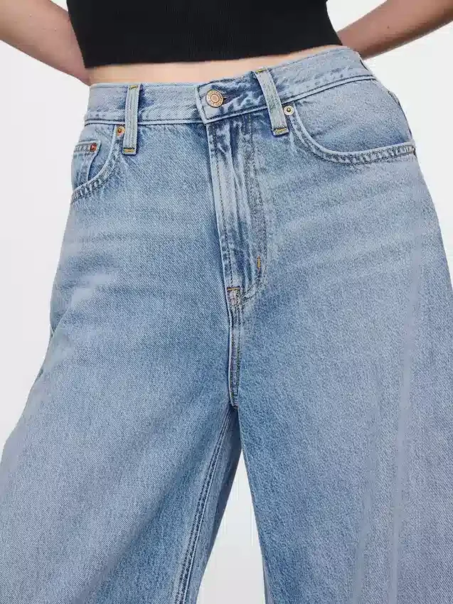 High Rise Ultrasoft Horseshoe-Jeans