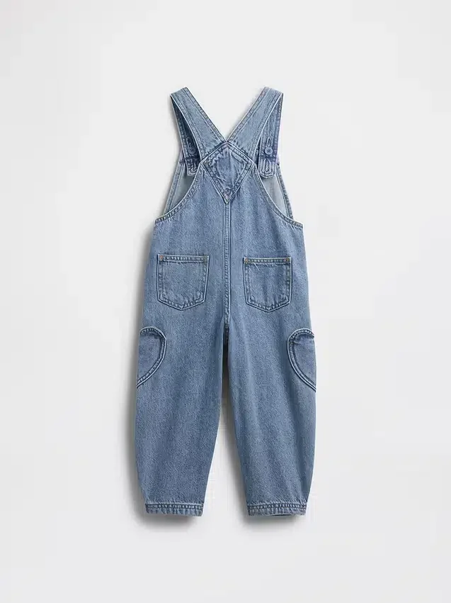Hjertelomme-overalls med hestesko for Baby og Småbarn