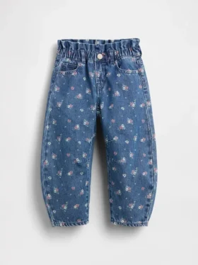 Horseshoe-jeans med blomstermønster for Baby og Småbarn