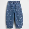 Horseshoe-jeans med blomstermønster for Baby og Småbarn