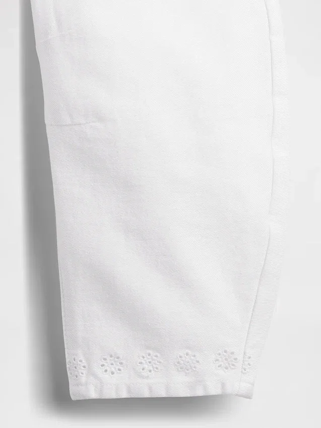 Horseshoe-jeans med hullkant for Baby og Småbarn