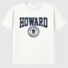 Howard University Collegiate Seal mørk grafisk T-skjorte