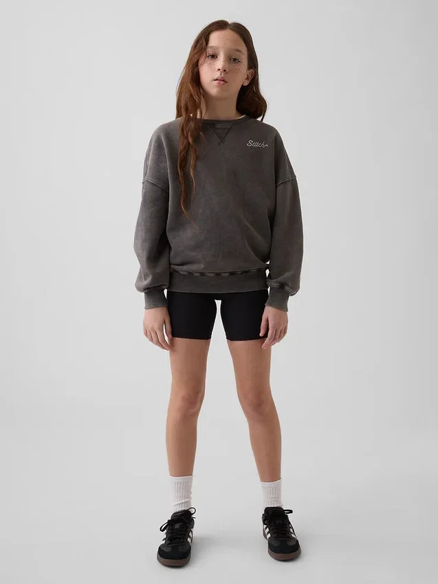 Hurtigtørkende sykkelshorts for barn