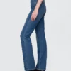 Høy midje, western-inspirerte, slanke, rette Jeans i 90-tallsstil