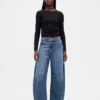 Høytaljede «Horseshoe»-Jeans