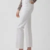 Høytaljede, slanke, rette cropped-Jeans i 90-tallsstil
