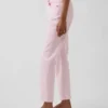 Høytaljede, slanke, rette cropped-Jeans i 90-tallsstil
