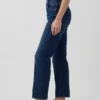 Høytaljede, slanke, rette cropped-Jeans i 90-tallsstil