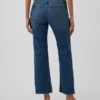 Høytaljede, slanke, rette cropped-Jeans i 90-tallsstil