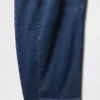 Høytaljede strikkede «Horseshoe»-Jeans