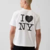 «I Heart NY»-T-skjorte med avslappet logo