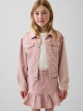 Ikonisk denimjakke for barn