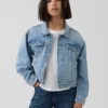 Ikonisk denimjakke for barn