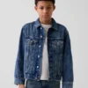 Ikonisk denimjakke for barn