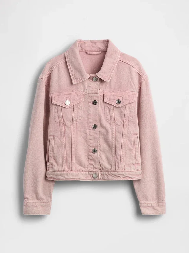 Ikonisk denimjakke for barn