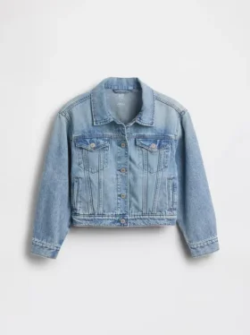 Ikonisk denimjakke for barn