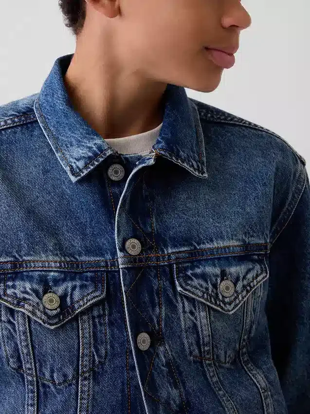 Ikonisk denimjakke for barn