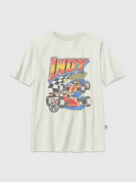 Indy 500 Swoosh-T-skjorte for barn