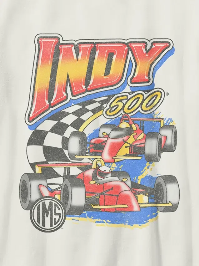 Indy 500 Swoosh-T-skjorte for barn