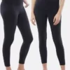 Ingrid og Isabel leggings for nybakte mødre, to-pakning