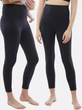 Ingrid og Isabel leggings for nybakte mødre, to-pakning
