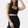 Ingrid og Isabel leggings og sykkelshorts for etter fødselen, to-pakning